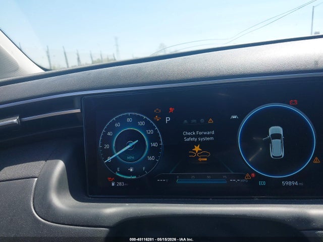 Aukcja sprzedaży 2022 Hyundai Tucson Hybrid Sel Convenience, vin: KM8JFCA15NU042879, numer aukcji: 45116281