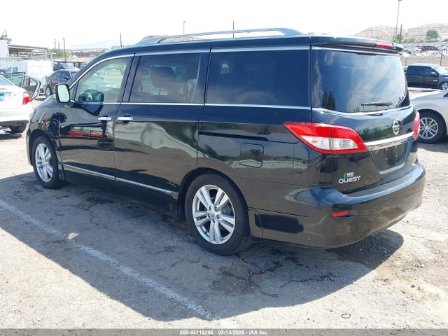Продаж на аукціоні авто 2012 Nissan Quest Le, vin: JN8AE2KP3C9050584, номер лоту: 45116286