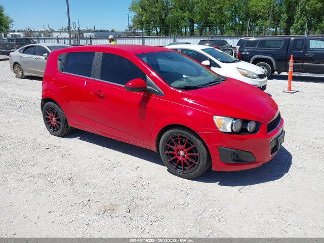 45116299 :رقم المزاد ، 1G1JC6SH6C4187915 vin ، 2012 Chevrolet Sonic 2lt مزاد بيع