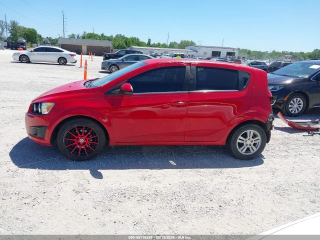 45116299 :رقم المزاد ، 1G1JC6SH6C4187915 vin ، 2012 Chevrolet Sonic 2lt مزاد بيع