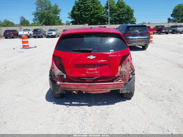45116299 :رقم المزاد ، 1G1JC6SH6C4187915 vin ، 2012 Chevrolet Sonic 2lt مزاد بيع