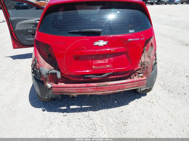 45116299 :رقم المزاد ، 1G1JC6SH6C4187915 vin ، 2012 Chevrolet Sonic 2lt مزاد بيع