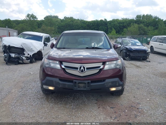 45116449 :رقم المزاد ، 2HNYD28467H527034 vin ، 2007 Acura Mdx Technology Package مزاد بيع
