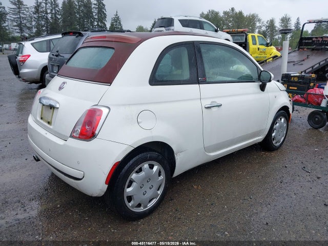Продажа на аукционе авто 2015 Fiat 500c Pop, vin: 3C3CFFDR6FT504558, номер лота: 45116477