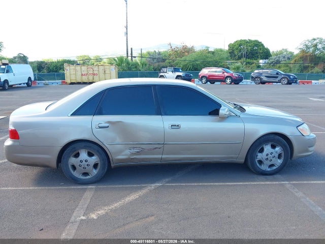 2003 Toyota Avalon Xls მანქანა იყიდება აუქციონზე, vin: 4T1BF28B23U303766, აუქციონის ნომერი: 45116501