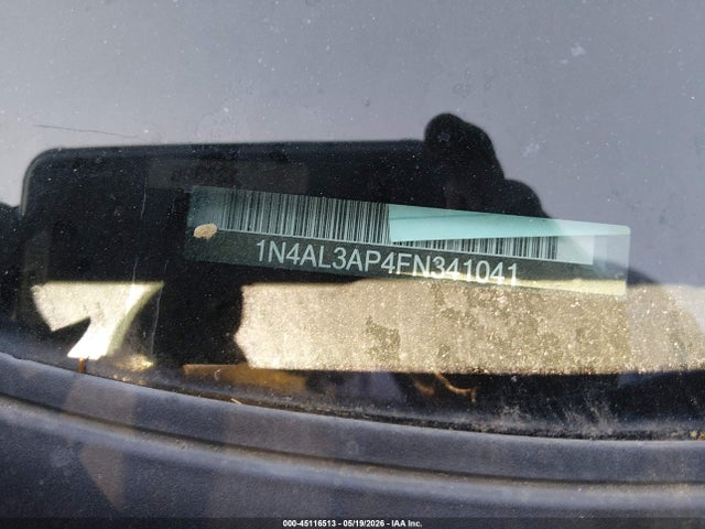 1N4AL3AP4FN341041 Nissan Altima 2.5 S
