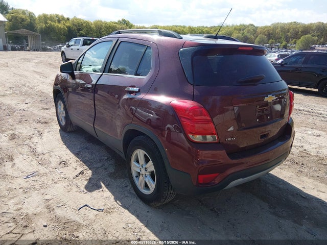 Aukcja sprzedaży 2017 Chevrolet Trax Lt, vin: 3GNCJLSB4HL259395, numer aukcji: 45116526