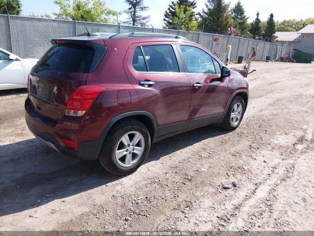 Aukcja sprzedaży 2017 Chevrolet Trax Lt, vin: 3GNCJLSB4HL259395, numer aukcji: 45116526