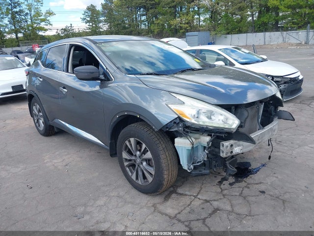 2017 Nissan Murano S მანქანა იყიდება აუქციონზე, vin: 5N1AZ2MG2HN106716, აუქციონის ნომერი: 45116652