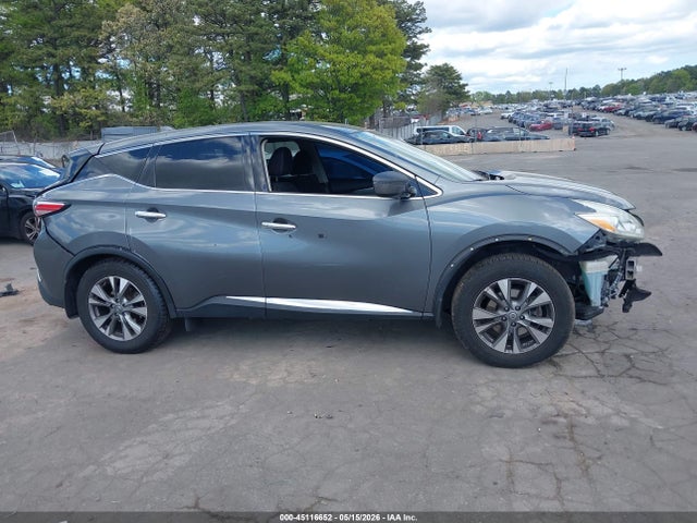 2017 Nissan Murano S მანქანა იყიდება აუქციონზე, vin: 5N1AZ2MG2HN106716, აუქციონის ნომერი: 45116652