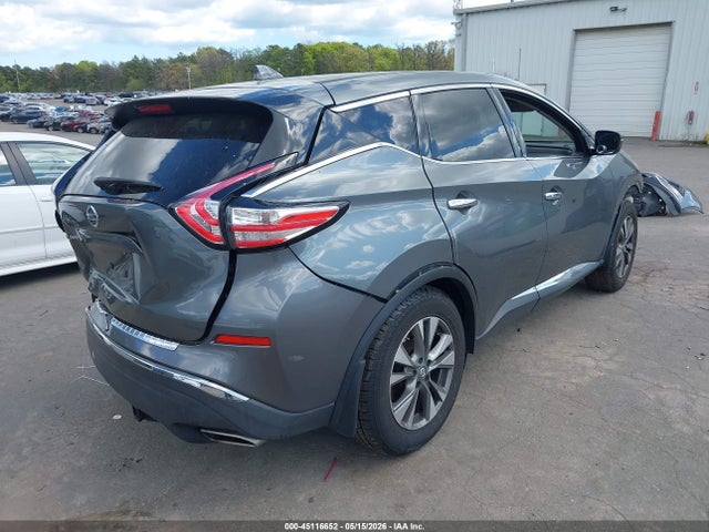 2017 Nissan Murano S მანქანა იყიდება აუქციონზე, vin: 5N1AZ2MG2HN106716, აუქციონის ნომერი: 45116652