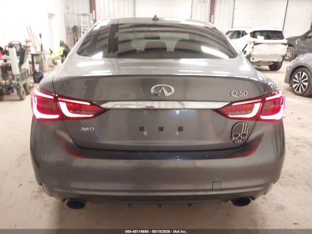 Продажа на аукционе авто 2019 Infiniti Q50 3.0t Luxe, vin: JN1EV7AR5KM591597, номер лота: 45116698