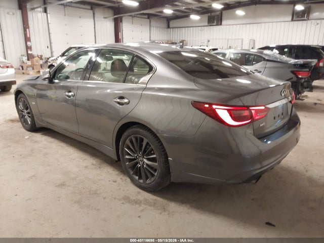 Продажа на аукционе авто 2019 Infiniti Q50 3.0t Luxe, vin: JN1EV7AR5KM591597, номер лота: 45116698
