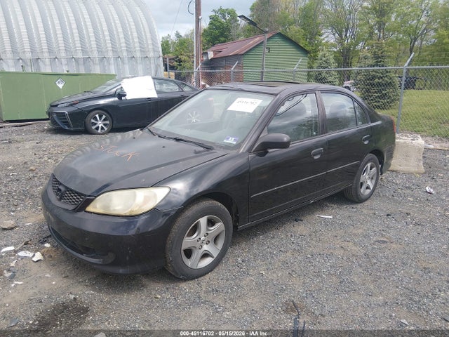 45116702 :رقم المزاد ، 2HGES26814H568382 vin ، 2004 Honda Civic Ex مزاد بيع