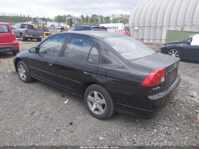 45116702 :رقم المزاد ، 2HGES26814H568382 vin ، 2004 Honda Civic Ex مزاد بيع