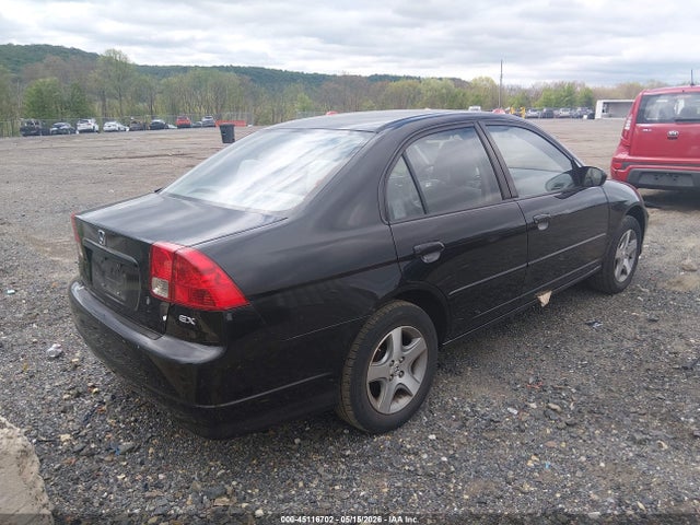 45116702 :رقم المزاد ، 2HGES26814H568382 vin ، 2004 Honda Civic Ex مزاد بيع