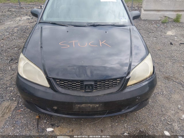 45116702 :رقم المزاد ، 2HGES26814H568382 vin ، 2004 Honda Civic Ex مزاد بيع