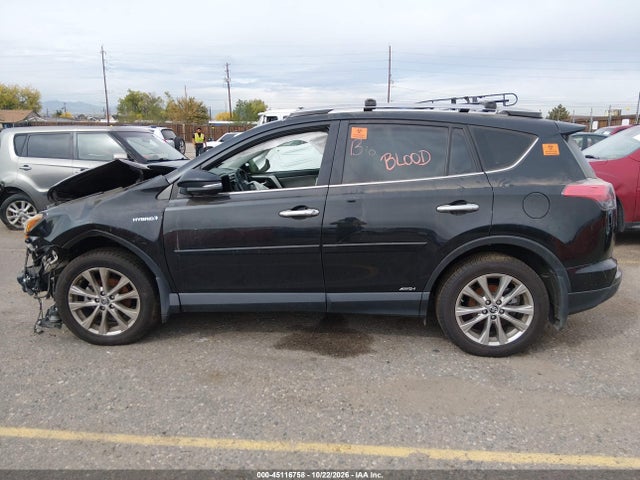 Aukcja sprzedaży 2018 Toyota Rav4 Hybrid Limited, vin: JTMDJREV0JD174197, numer aukcji: 45116758
