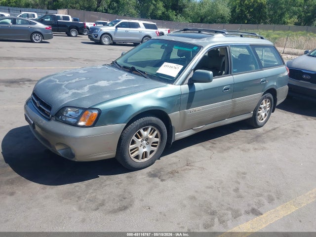 Aukcja sprzedaży 2002 Subaru Outback H6-3.0 L.l. Bean Edition, vin: 4S3BH806427623796, numer aukcji: 45116767
