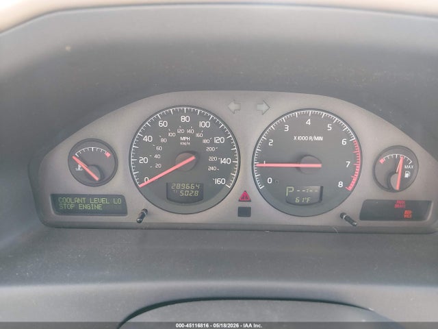 Aukcja sprzedaży 2001 Volvo V70 Xc, vin: YV1SZ58D311044826, numer aukcji: 45116816