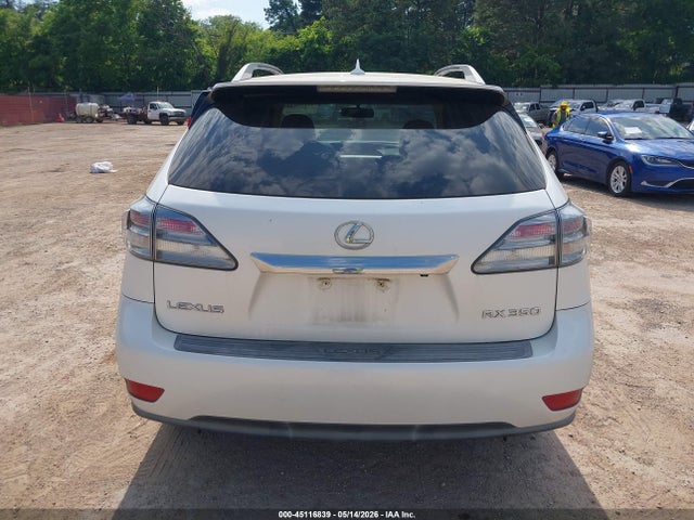 45116839 :رقم المزاد ، JTJZK1BA3A2408363 vin ، 2010 Lexus Rx 350 مزاد بيع