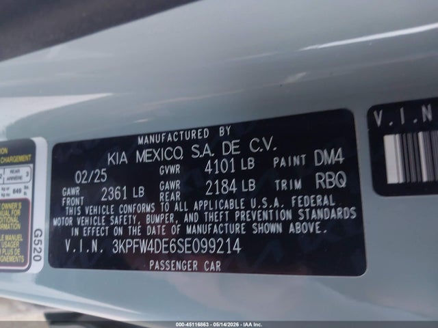 KIA K4 Gt-line 2025 3KPFW4DE6SE099214 Image 9