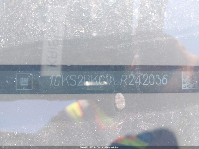 45116874 :رقم المزاد ، 1GKS2BKC9LR242036 vin ، 2020 Gmc Yukon 4wd Slt مزاد بيع