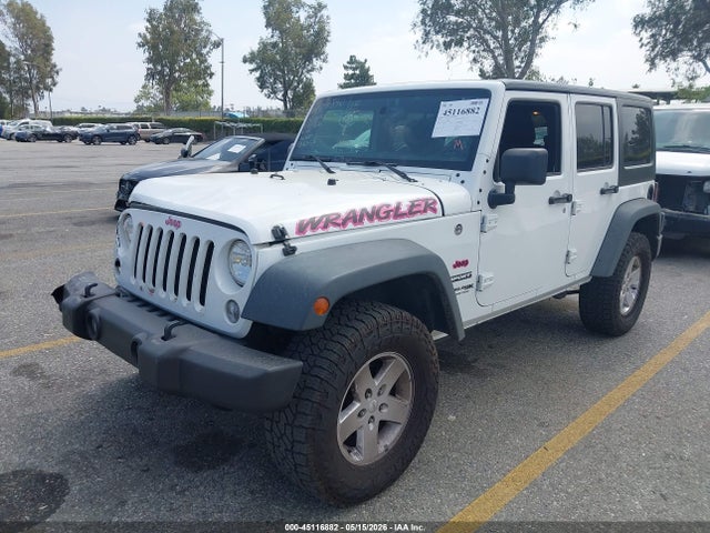 2018 Jeep Wrangler Jk Unlimited Sport S 4x4 მანქანა იყიდება აუქციონზე, vin: 1C4BJWDG7JL887256, აუქციონის ნომერი: 45116882