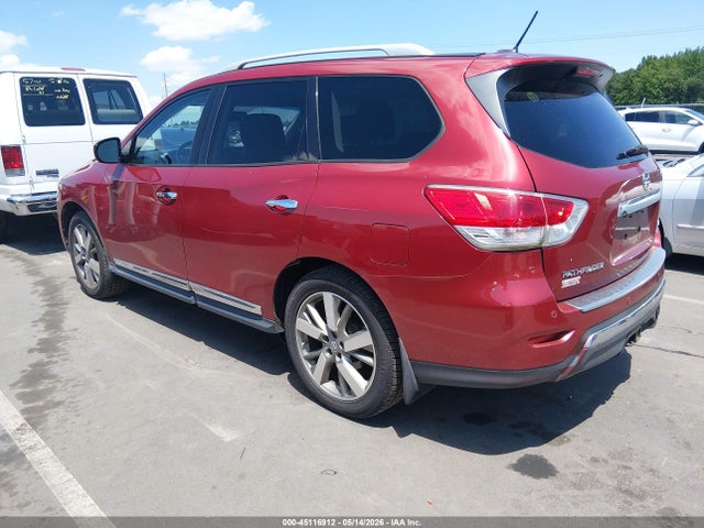 2014 Nissan Pathfinder Platinum მანქანა იყიდება აუქციონზე, vin: 5N1AR2MM7EC689409, აუქციონის ნომერი: 45116912