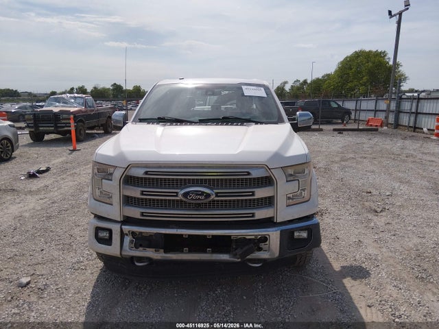 2015 Ford F-150 Platinum მანქანა იყიდება აუქციონზე, vin: 1FTEW1EF4FFB69631, აუქციონის ნომერი: 45116925