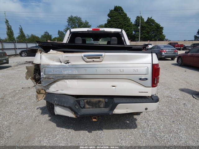 2015 Ford F-150 Platinum მანქანა იყიდება აუქციონზე, vin: 1FTEW1EF4FFB69631, აუქციონის ნომერი: 45116925