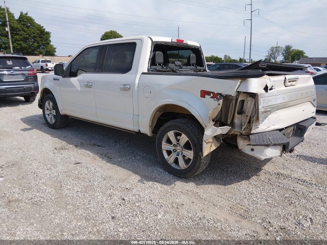 2015 Ford F-150 Platinum მანქანა იყიდება აუქციონზე, vin: 1FTEW1EF4FFB69631, აუქციონის ნომერი: 45116925
