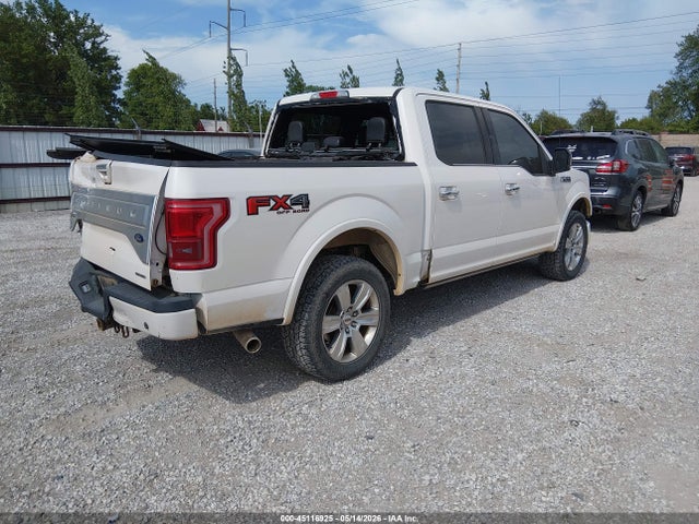 2015 Ford F-150 Platinum მანქანა იყიდება აუქციონზე, vin: 1FTEW1EF4FFB69631, აუქციონის ნომერი: 45116925