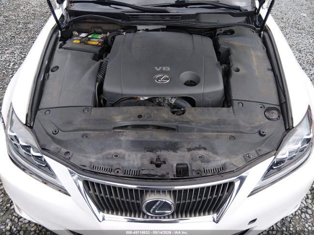 45116933 :رقم المزاد ، JTHBF5C27C5184070 vin ، 2012 Lexus Is 250 مزاد بيع