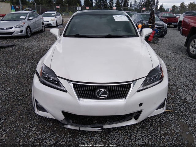 45116933 :رقم المزاد ، JTHBF5C27C5184070 vin ، 2012 Lexus Is 250 مزاد بيع