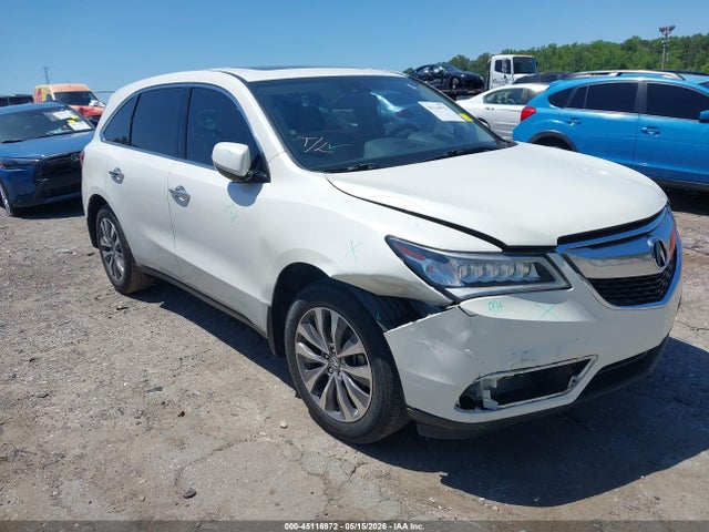 Продаж на аукціоні авто 2015 Acura Mdx Technology Package, vin: 5FRYD3H49FB010907, номер лоту: 45116972