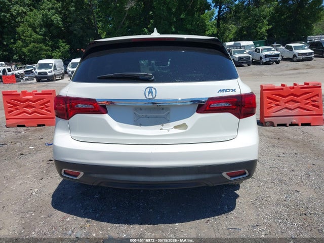 Продаж на аукціоні авто 2015 Acura Mdx Technology Package, vin: 5FRYD3H49FB010907, номер лоту: 45116972