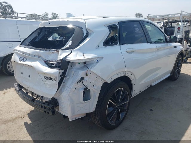 45116984 :رقم المزاد ، 3PCAJ5FBXPF113926 vin ، 2023 Infiniti Qx50 Sport Awd مزاد بيع