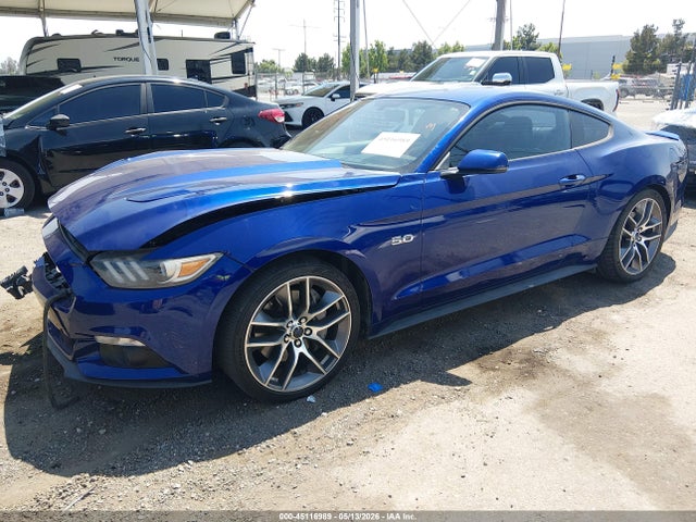 Продажа на аукционе авто 2015 Ford Mustang Gt Premium, vin: 1FA6P8CF5F5355848, номер лота: 45116989