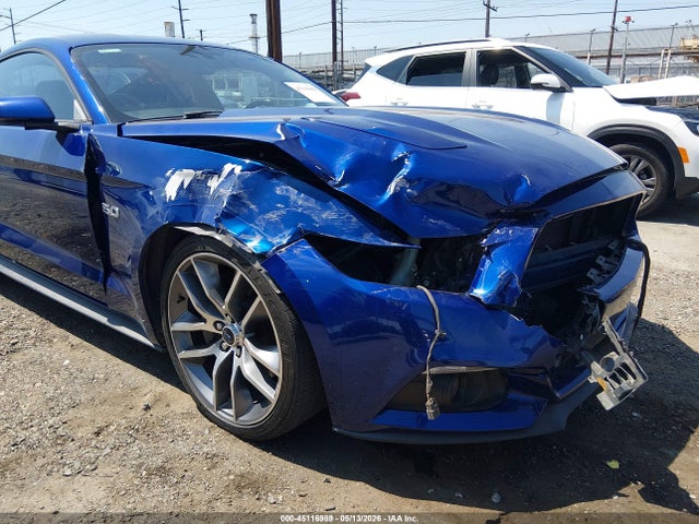 Продажа на аукционе авто 2015 Ford Mustang Gt Premium, vin: 1FA6P8CF5F5355848, номер лота: 45116989