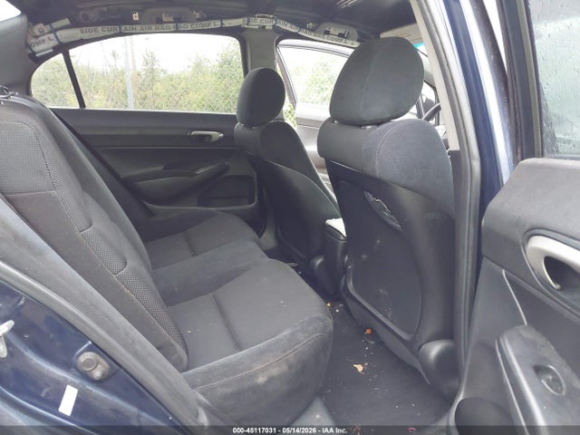 45117031 :رقم المزاد ، 2HGFA16699H510348 vin ، 2009 Honda Civic Lx-s مزاد بيع