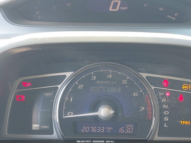 Aukcja sprzedaży 2010 Honda Civic Hybrid, vin: JHMFA3F21AS007450, numer aukcji: 45117071