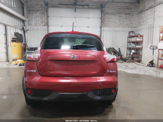 Продажа на аукционе авто 2015 Nissan Juke Sv, vin: JN8AF5MVXFT562375, номер лота: 45117075