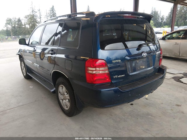 Aukcja sprzedaży 2003 Toyota Highlander Limited V6, vin: JTEHF21A730125274, numer aukcji: 45117092