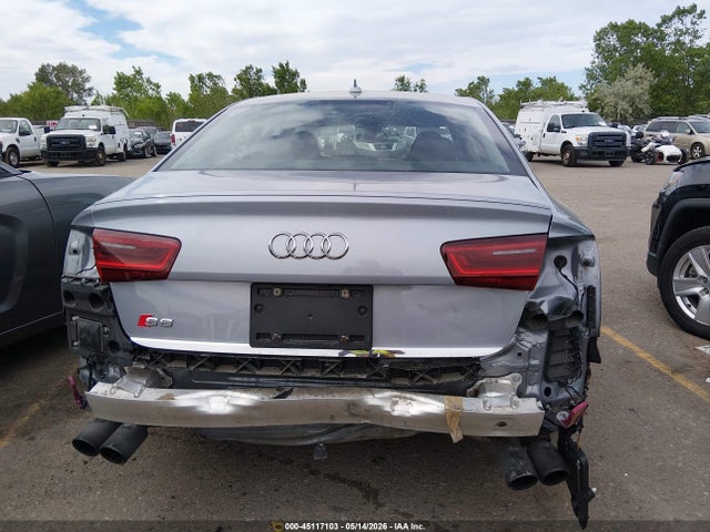 2016 Audi S6 4.0t Premium Plus მანქანა იყიდება აუქციონზე, vin: WAUH2AFC6GN052800, აუქციონის ნომერი: 45117103
