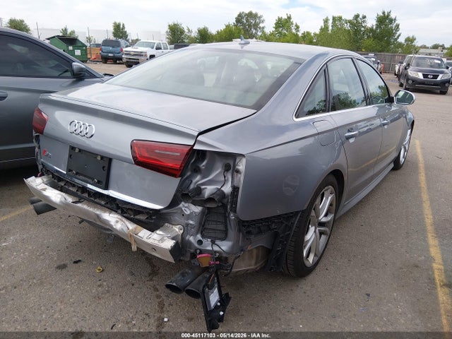 2016 Audi S6 4.0t Premium Plus მანქანა იყიდება აუქციონზე, vin: WAUH2AFC6GN052800, აუქციონის ნომერი: 45117103