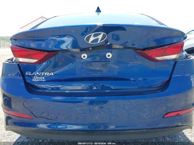 45117112 :رقم المزاد ، 5NPD84LF3JH373846 vin ، 2018 Hyundai Elantra Value Edition مزاد بيع