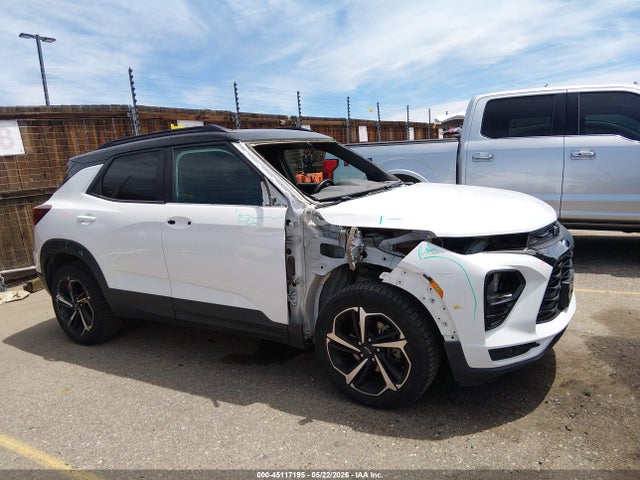 Aukcja sprzedaży 2021 Chevrolet Trailblazer Awd Rs, vin: KL79MUSL0MB150644, numer aukcji: 45117195