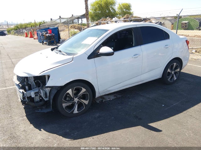 Продажа на аукционе авто 2017 Chevrolet Sonic Premier Auto, vin: 1G1JF5SB5H4136992, номер лота: 45117202