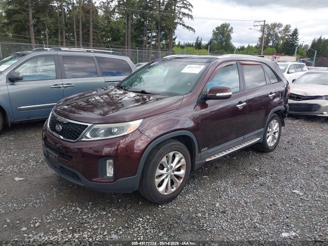 KIA Sorento Ex V6 2014 5XYKUDA75EG480764 Image 2